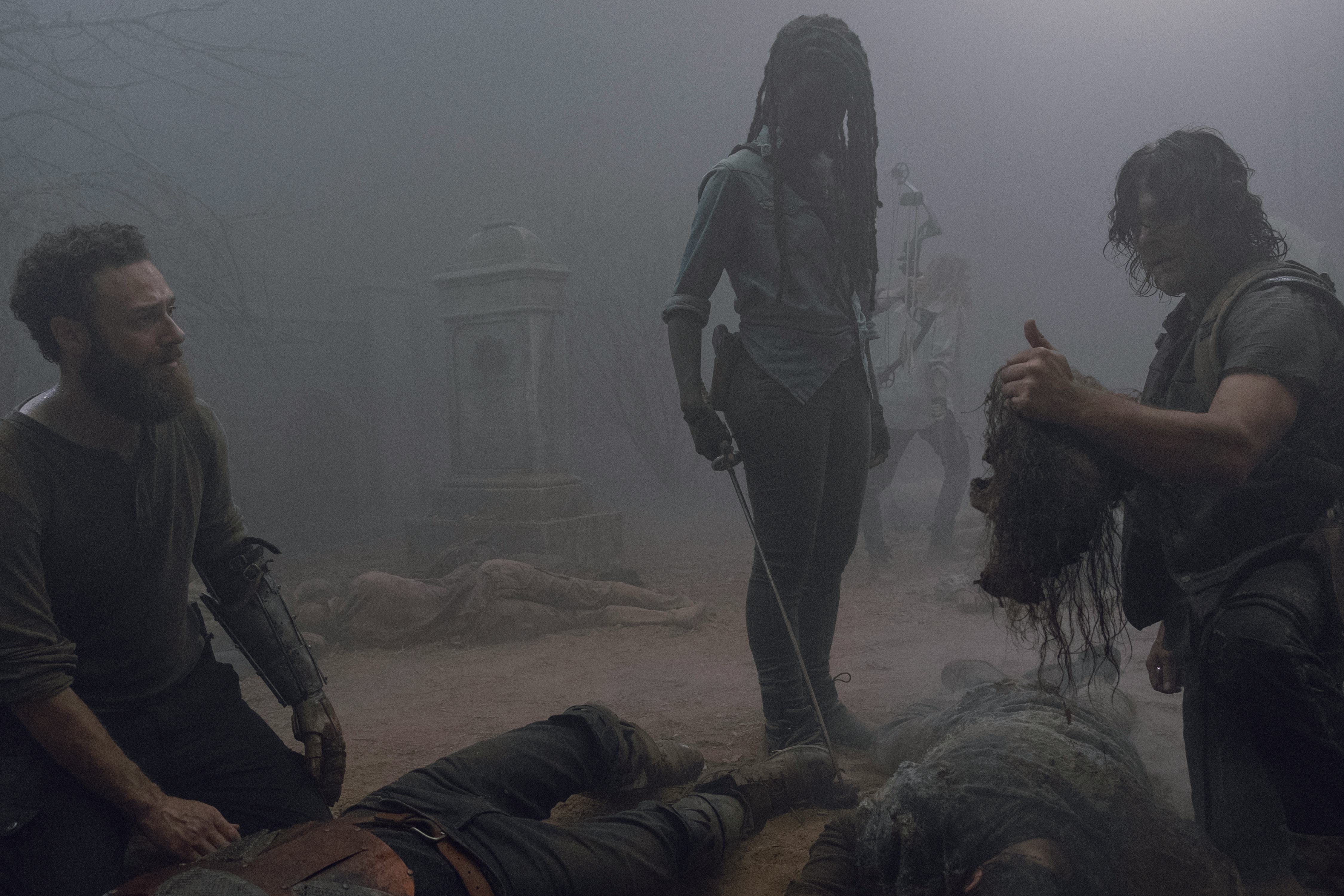 'The Walking Dead' Season 9 Whisperers "Alpha" Villain Teased in New Image