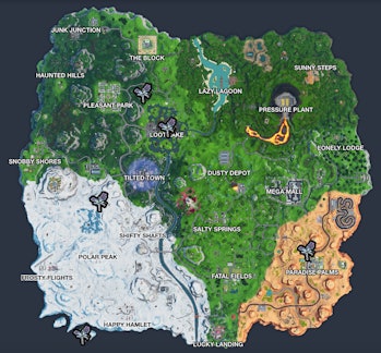 Fortnite Island Map Season 10 Fortnite Season 10 Rift Locations Where To Use A Rift For Worlds Collide