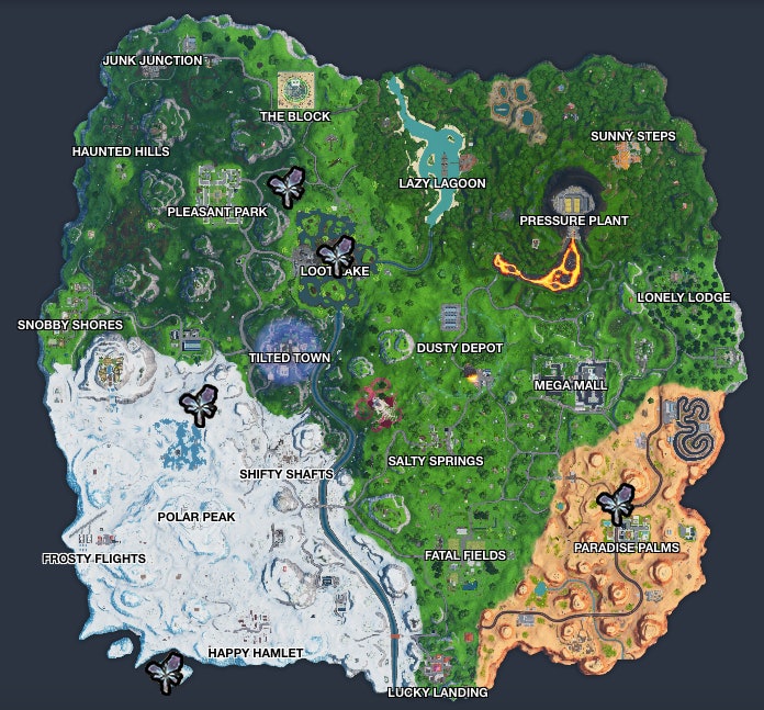 'Fortnite' Season 10 Rift Locations Where to Use a Rift for Worlds Collide