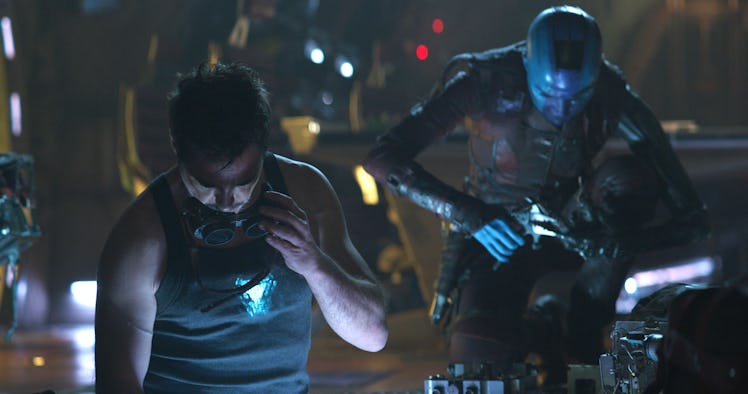 Tony Stark and Nebula 'Avengers: Endgame'