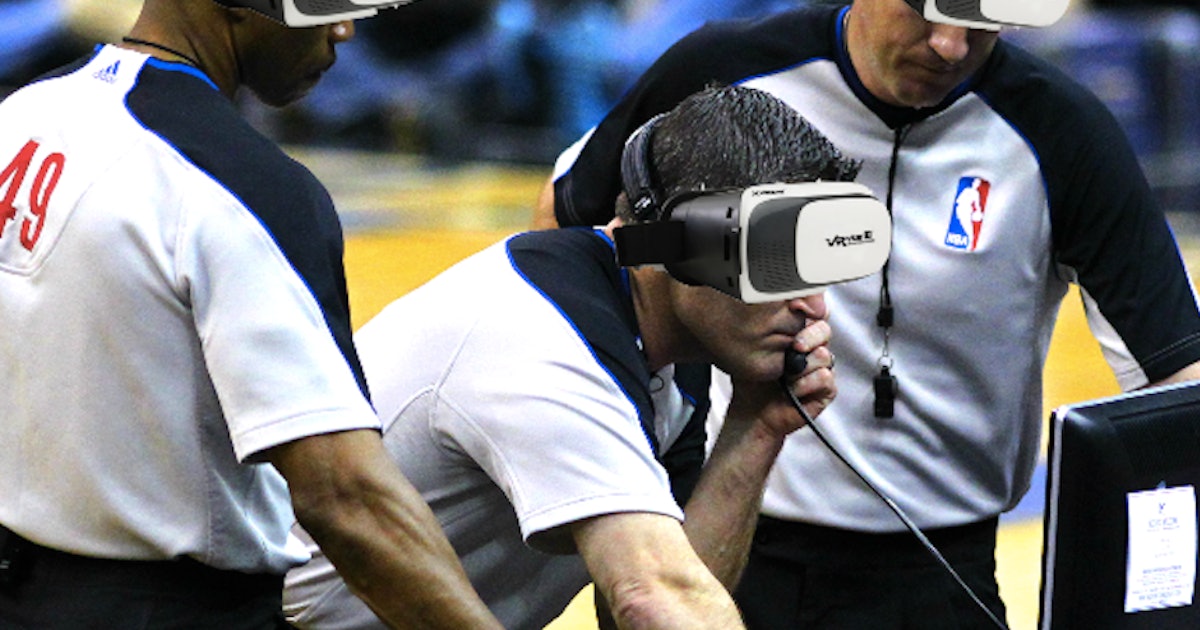 VR Could Improve VisualSpatial Ability of NBA Refs