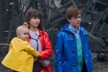 The Baudelaire Orphans in 'A Series of Unfortunate Events' 