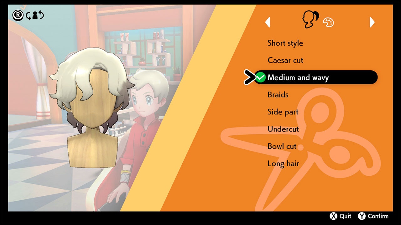 Pokemon Sword Shield Character Customization Clothes Hair More