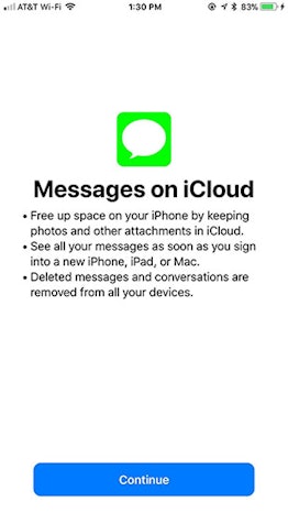ios 11.4 icloud messages sync
