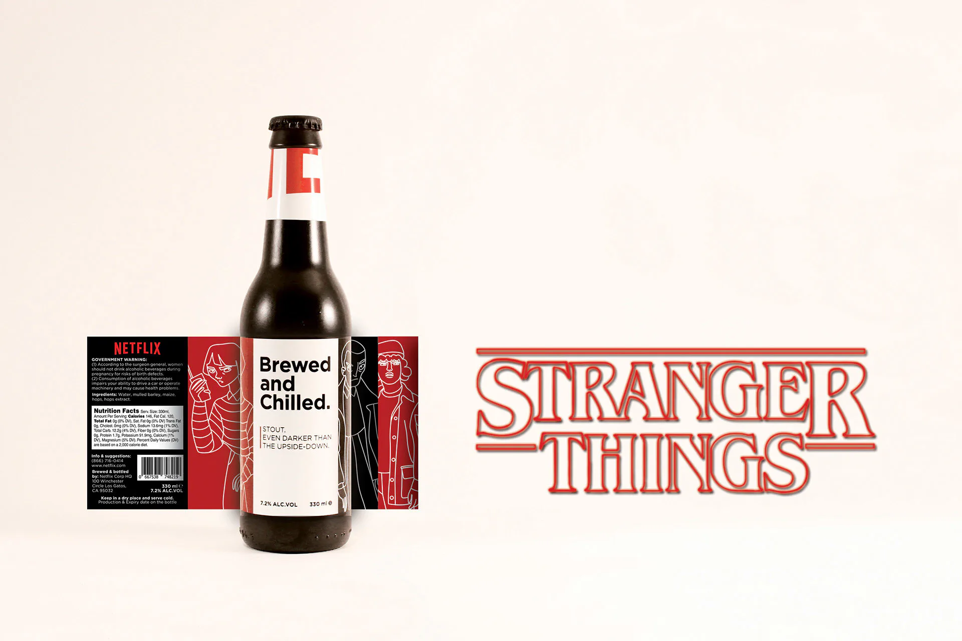 Designer Dreams Up Netflix-Themed Beers
