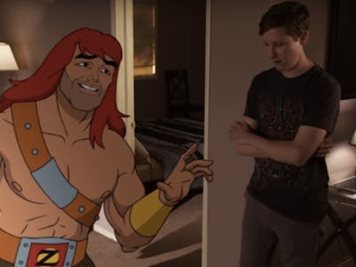 Zorn and Alan in the "Son of Zorn"