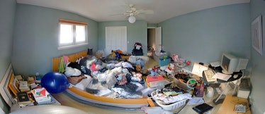 dirty room