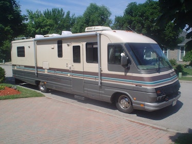 The RV, a vehicle that Americans do find acceptable to live in.