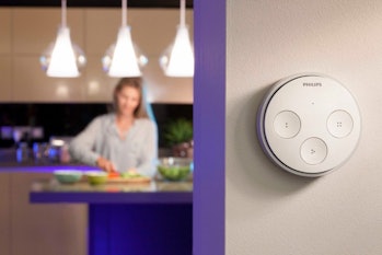 Philips Hue Tap, Smart Light Switch without Batteries (Requires Hue Hub, Installation-Free, Smart Ho...