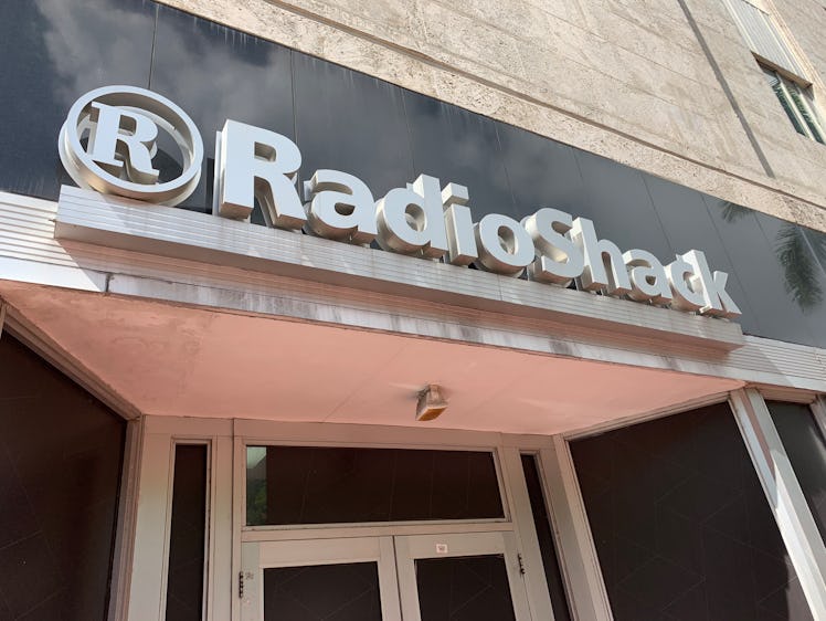 Radio Shack Sign Miami Beach