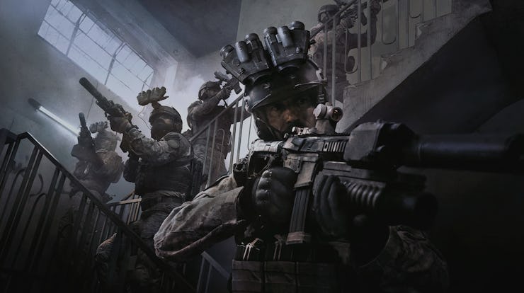 An illustration from the video game 'Call of Duty: Modern Warfare' Multiplayer