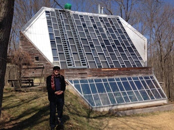 The Raven Run solar house in Kentucky from the 1970s