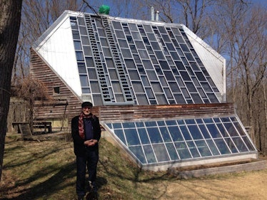 The Raven Run solar house in Kentucky from the 1970s