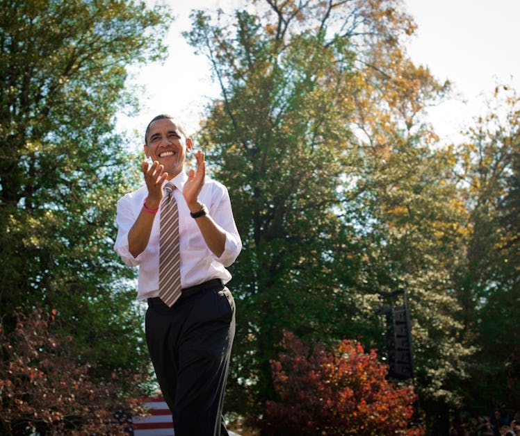 Barack Obama Fall