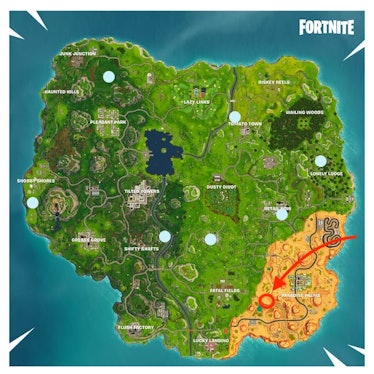 'Fortnite' Week 6 Timed Trials Locations
