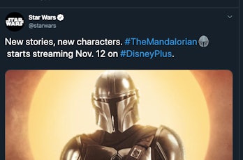 A vague tweet from Star Wars on Twitter
