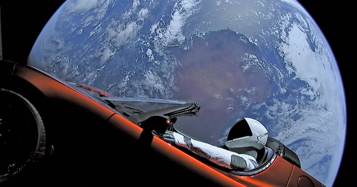 Tesla Still In Space There's a Website That Lets You Track Elon Musk's Tesla Roadster in Space