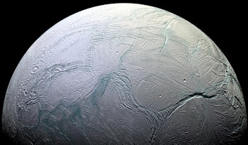 Saturn's moon Enceladus 
