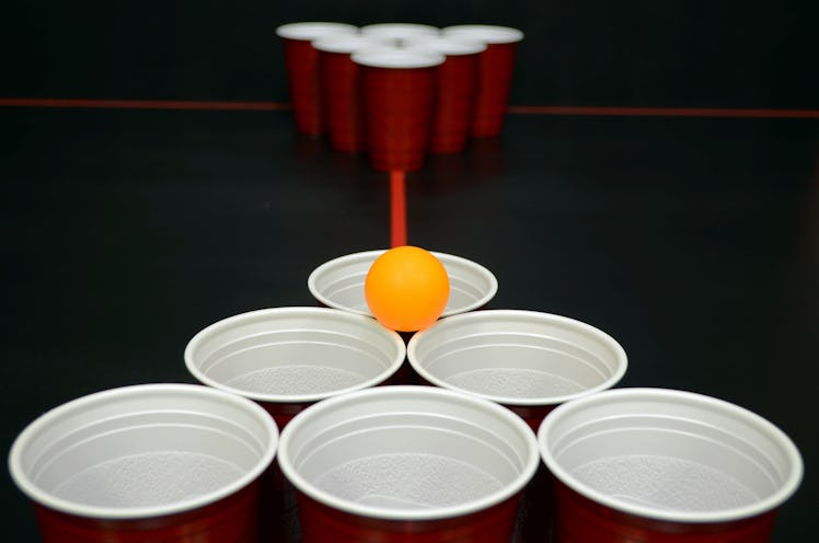 beer pong, drinking 