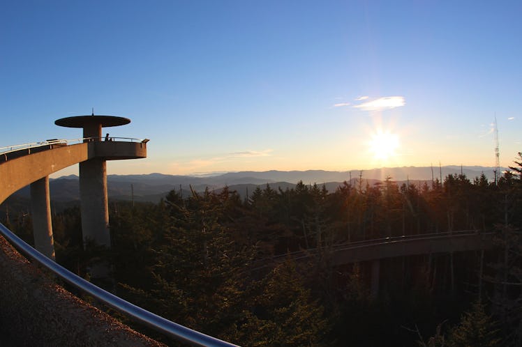 Sunset view from Clingmans Dome