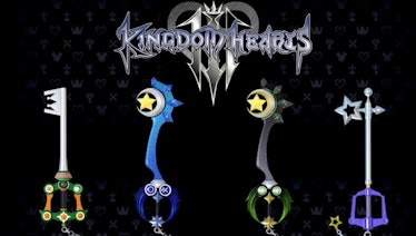 Kingdom Hearts 3 pre-order keyblades