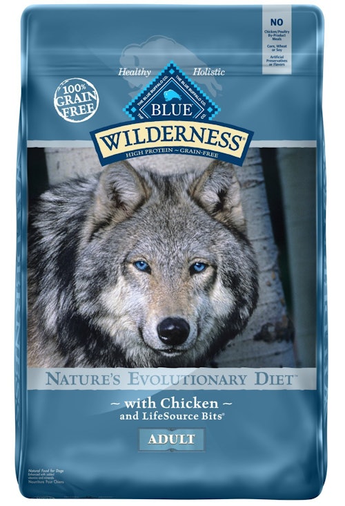 Blue Buffalo Wilderness High Protein Grain Free, Natural Adult Dry Dog Food