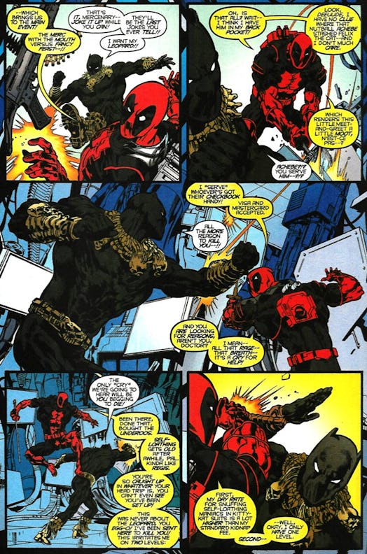 Black Panther Killmonger Deadpool