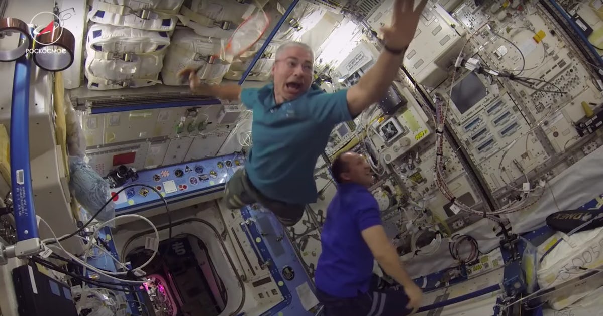 The ISS Just Played Its First Badminton Tournament in Space