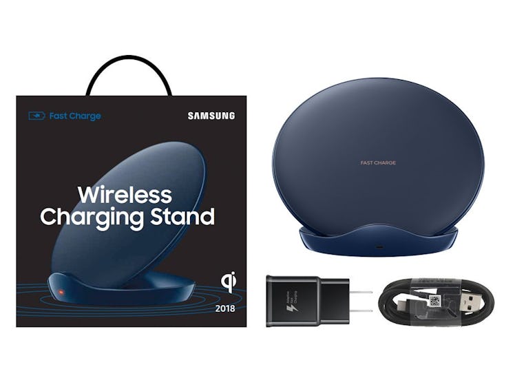 Samsung Qi Certified Fast Charge Wireless Charger Stand (2018 Edition) - US Version - Black - EP-N51...