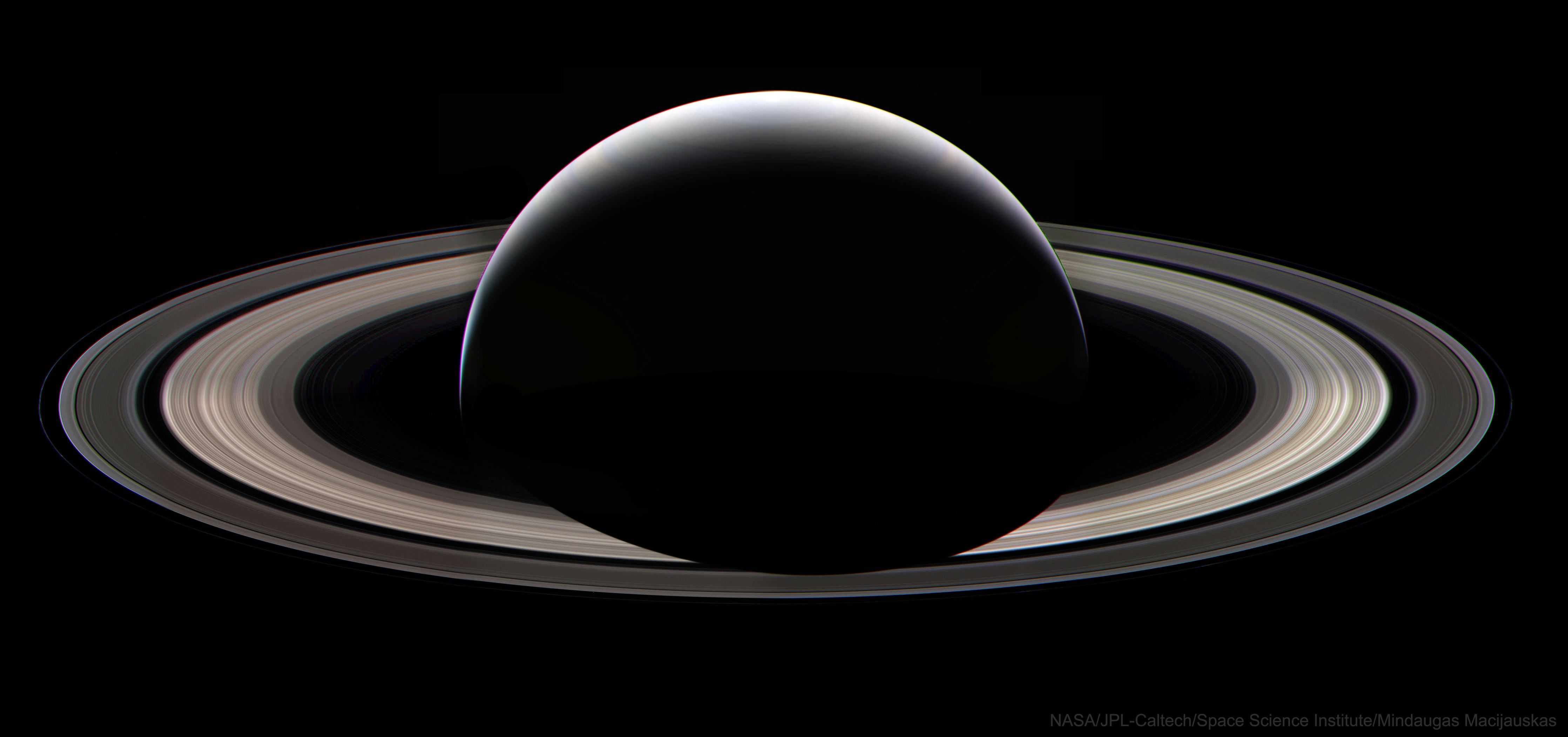 Cassini's Last View Of Saturn's Rings Is Beautiful