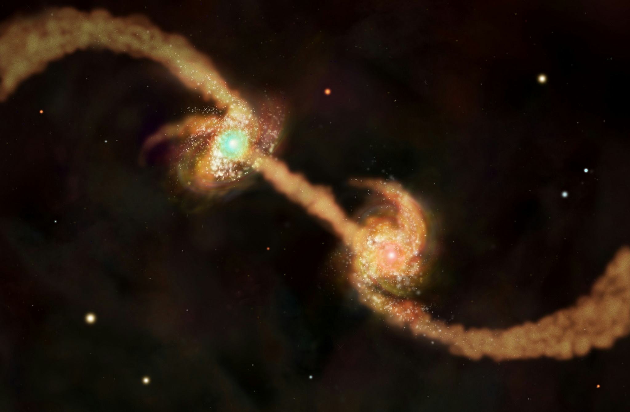 FYI, Two Black Holes Are Headed For A Collision