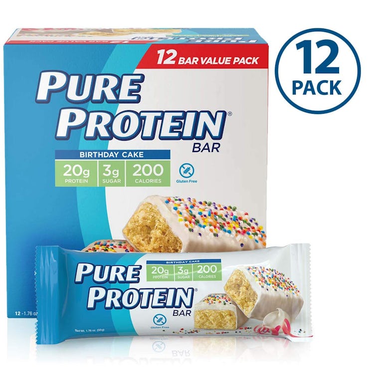 Pure Protein Bars Birthday Cake - 12 Pack