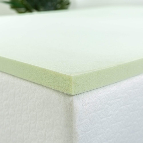 Zinus 1.5-Inch Green Tea Memory Foam Mattress Topper