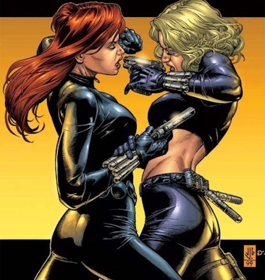 Natasha Romanoff and Yelena Belova in Marvel comics