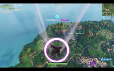 fortnite ring locations floating skydive challenge