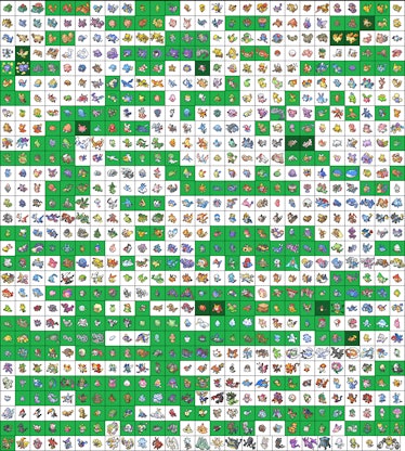 Pokemon Sword Type chart Map for Nintendo Switch by J_DJ - GameFAQs