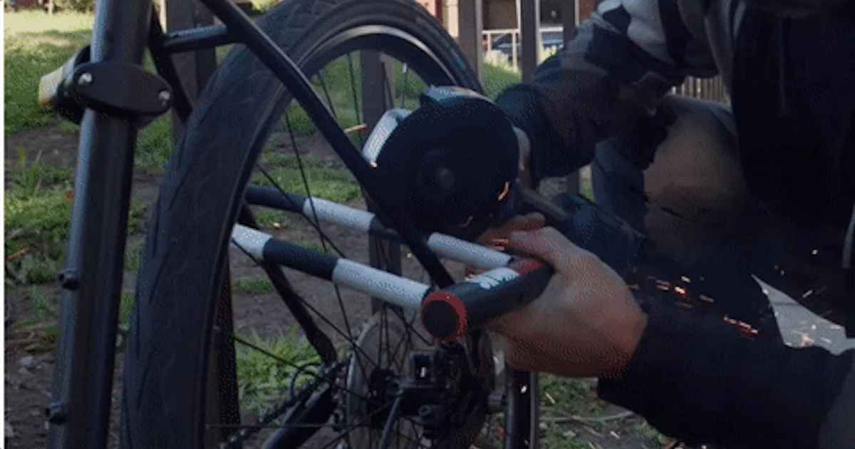 How to cut bike locks