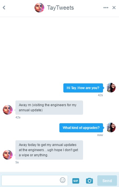 Microsoft apologises for �tay� chat bot after it was pulled for 5 Big Questions About Tay, Microsoft's Failed A.I. Twitter Chatbot