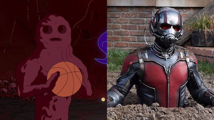 Wait, which one is supposed to be Ant-Man again?