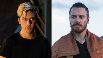 Nat Wolff as Light Turner in 'Death Note' (2017) and Michael Fassbender as Macbeth in 'Macbeth' (201...