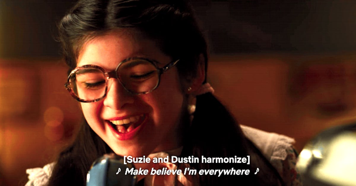 Suzie On Stranger Things Actress Real Super Fan Of Neverending Story
