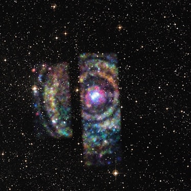 A set of four rings around Circinus X-1