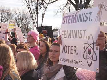 women's march, science