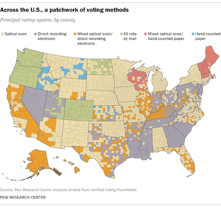 voting map