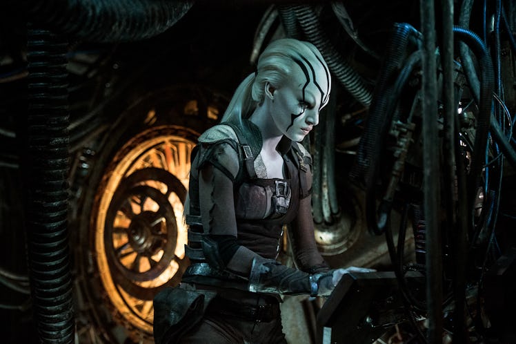 Jaylah alien from "Star Trek Beyond" 