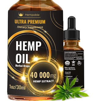 Hemp Oil Drops 40 000 mg