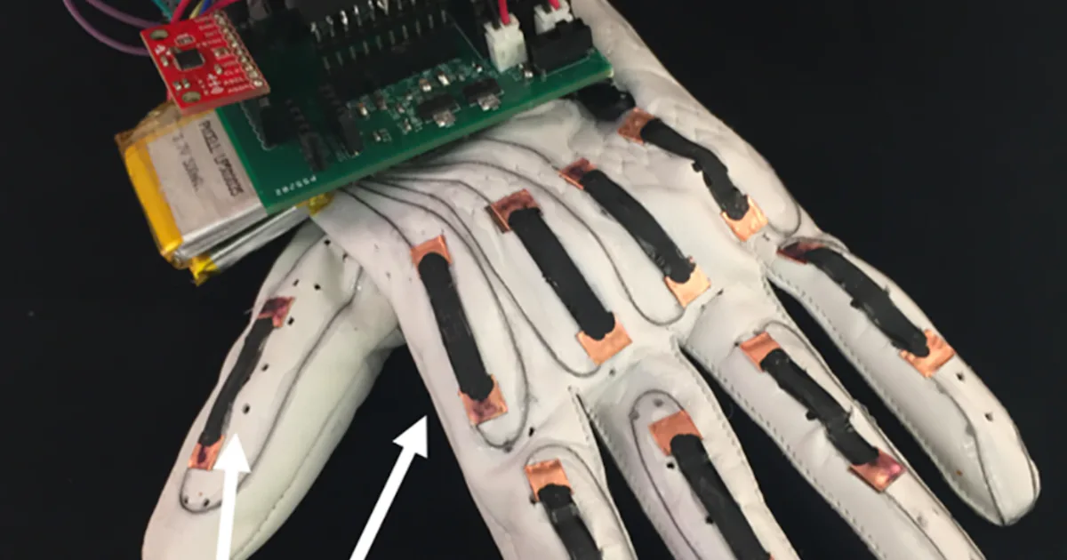 Sign-Language Gloves Turn Hand Motions Into Text in Real-Time
