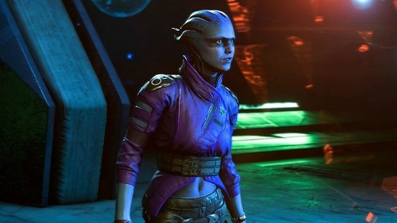 The new Mass Effect: Andromeda Asari crew member named Peebee
