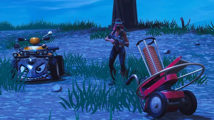 'Fortnite' Clay Pigeon Shooter and Quadcrasher