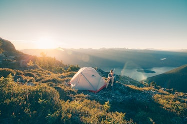 camping, nature